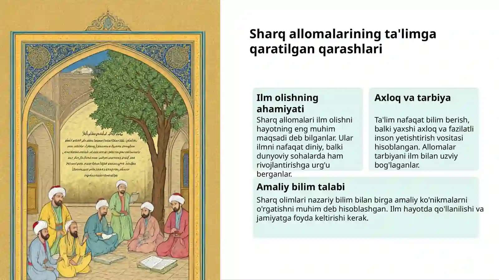 Sharq uyg'onish davrida pedagogik va axloqiy fikrlar 3
