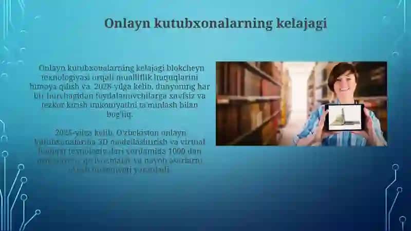 Onlayin kutubxona va elektiron katalog 3