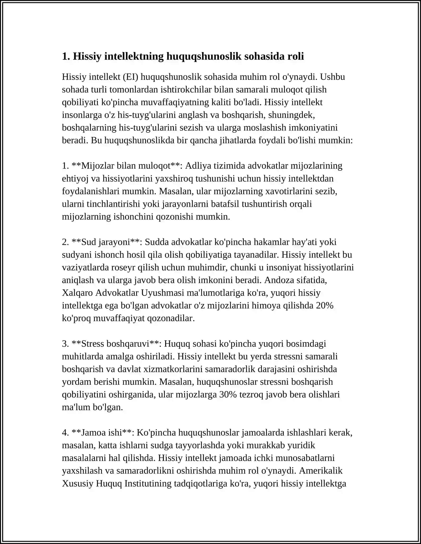 HUQUQ VA YURIST SHAKLLANISHIDA HISSIY INTELLEKT 3