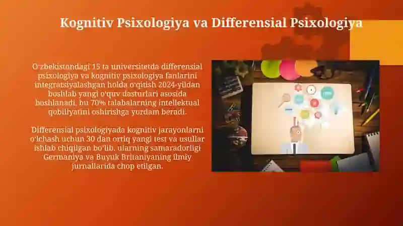Differensial Psixologiyaning Zamonaviy Tadqiqot Yo'nalishlari 3
