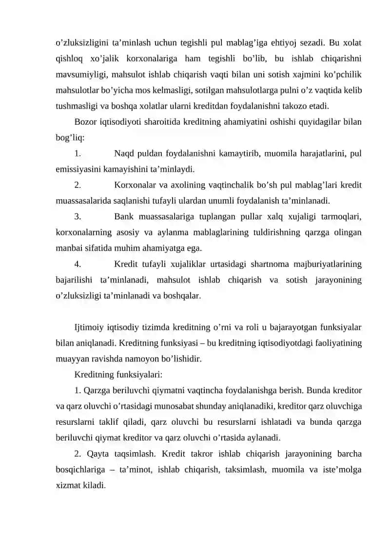 Kredit turlari 3