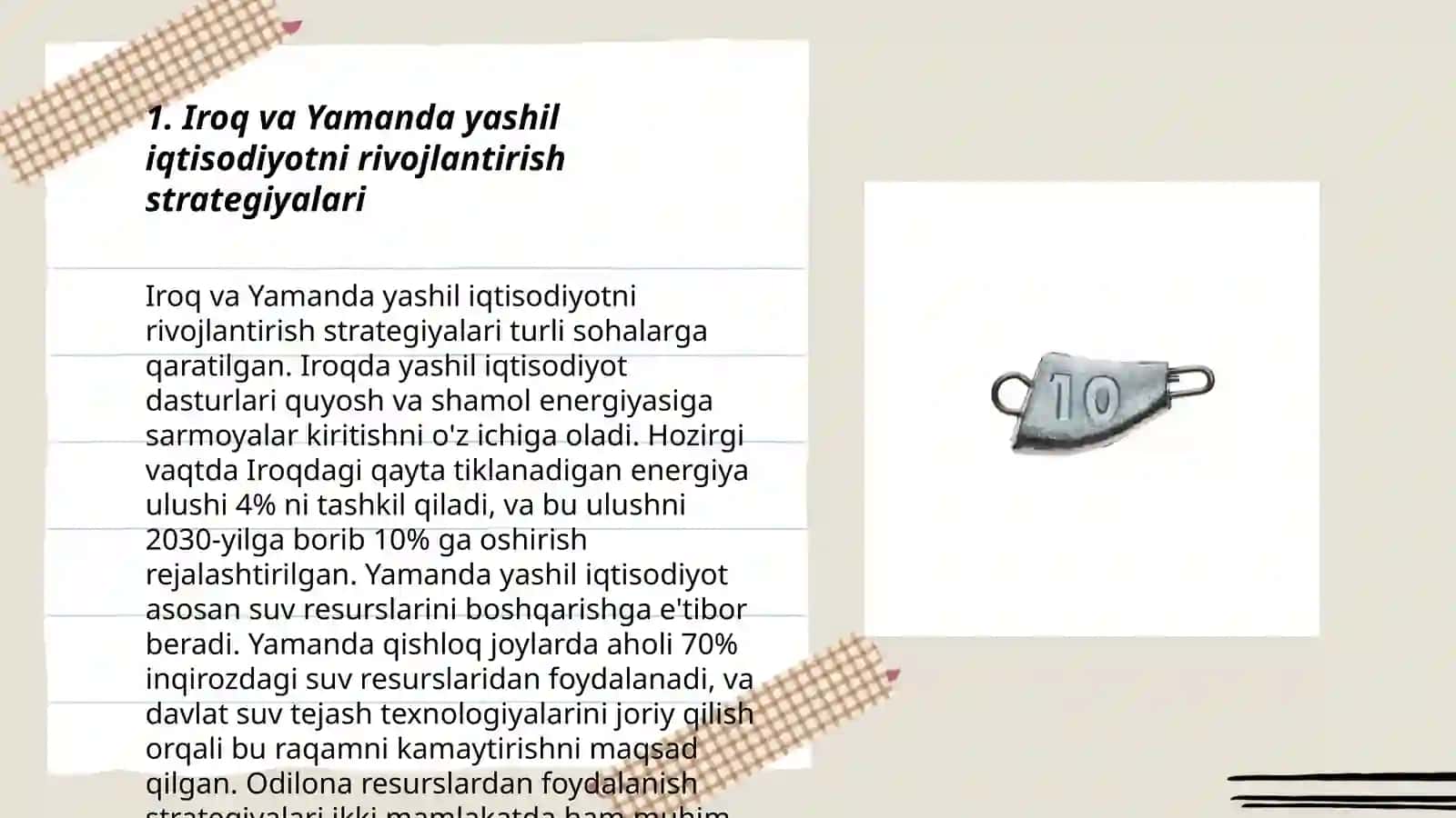 Iroq va Yamanda yashil iqtisodiyotni rivojlantirish strategiyalari 3