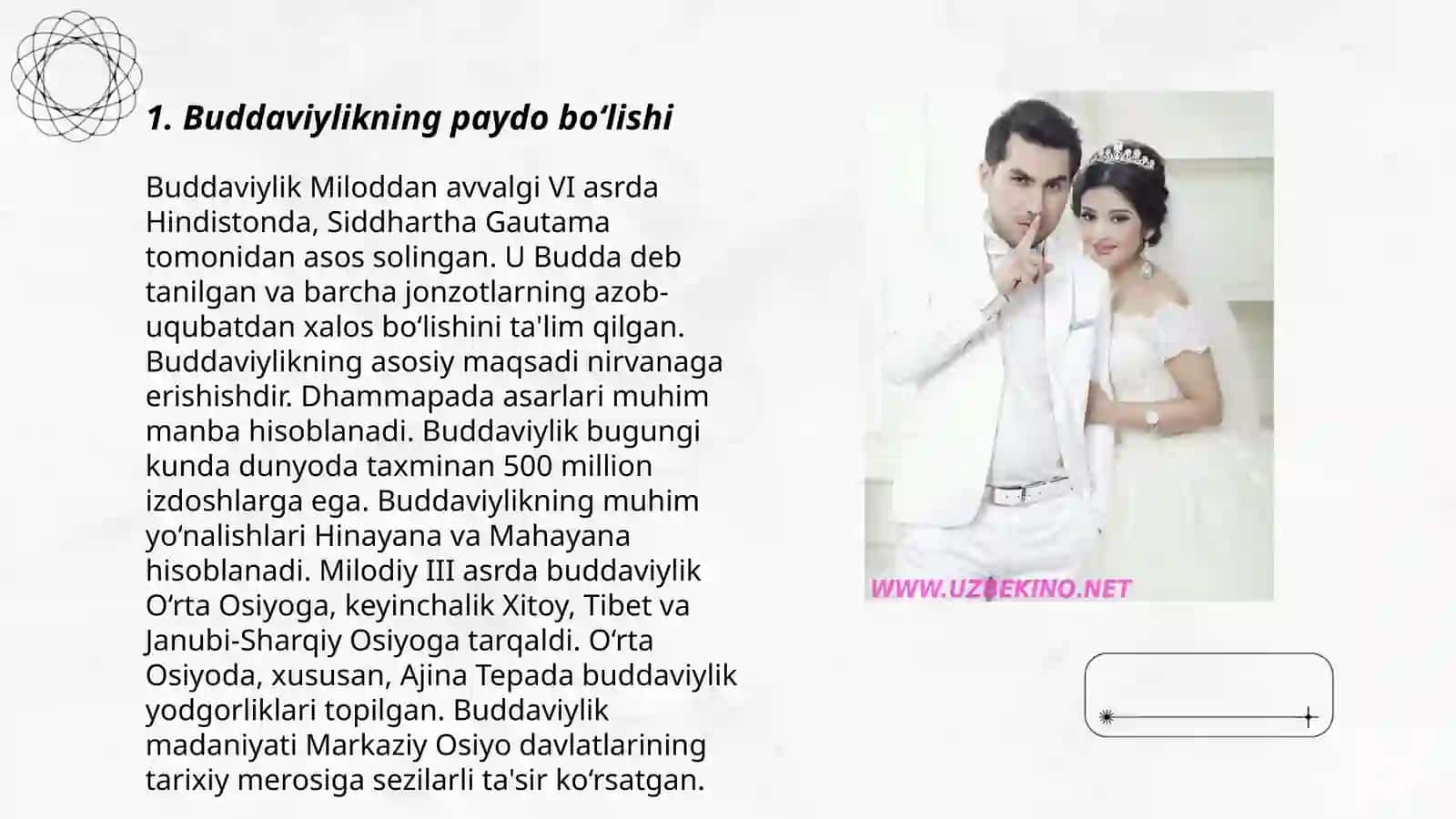 Buddaviylikning paydo bo‘lishi 3