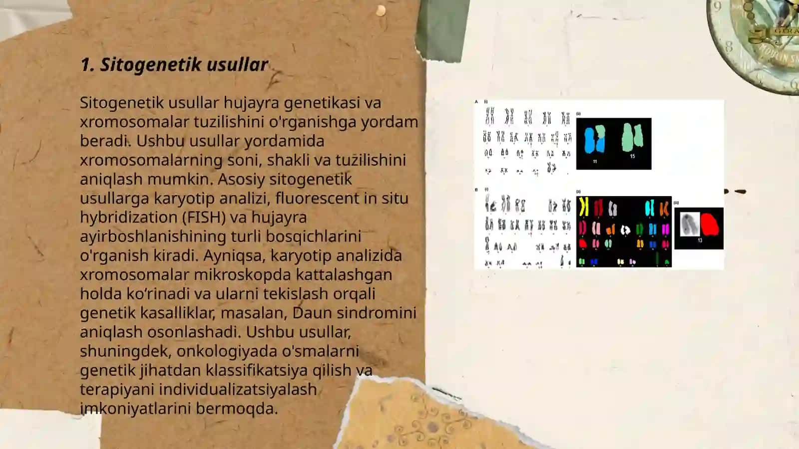 Sitogenetik va populatsion -statistik usul 3