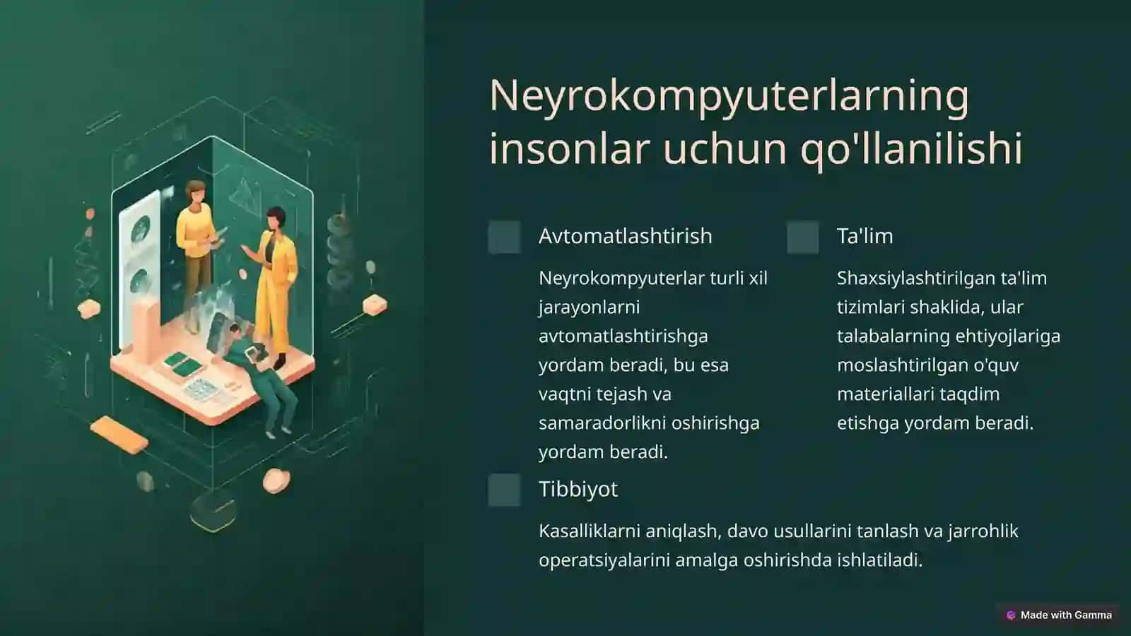 Neyrokompyuterlar: Kelajak texnologiyalari 3