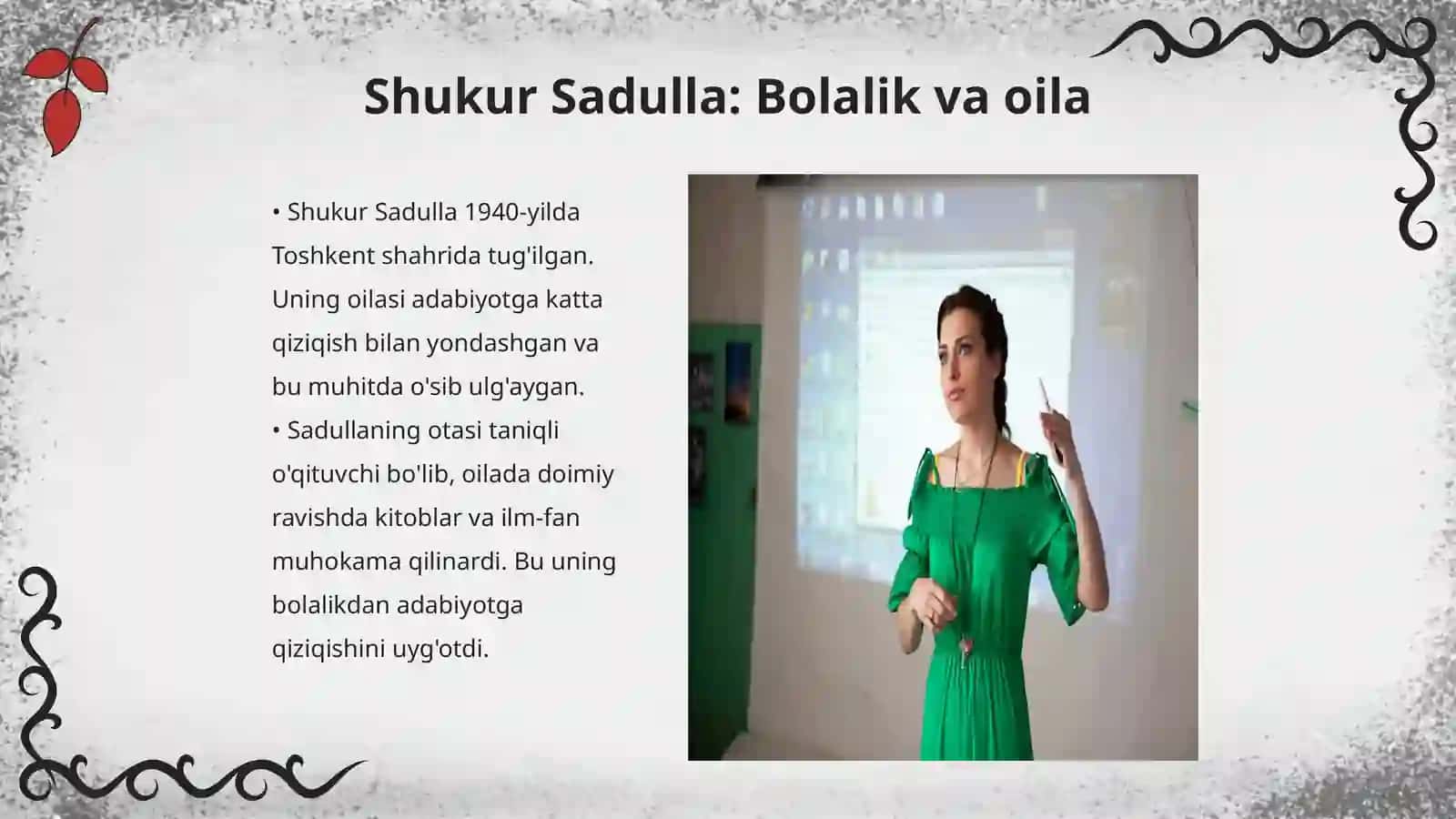 Shukur Sadulla hayoti va ijodi 3