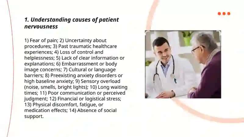 How to calm a nervous patient 3