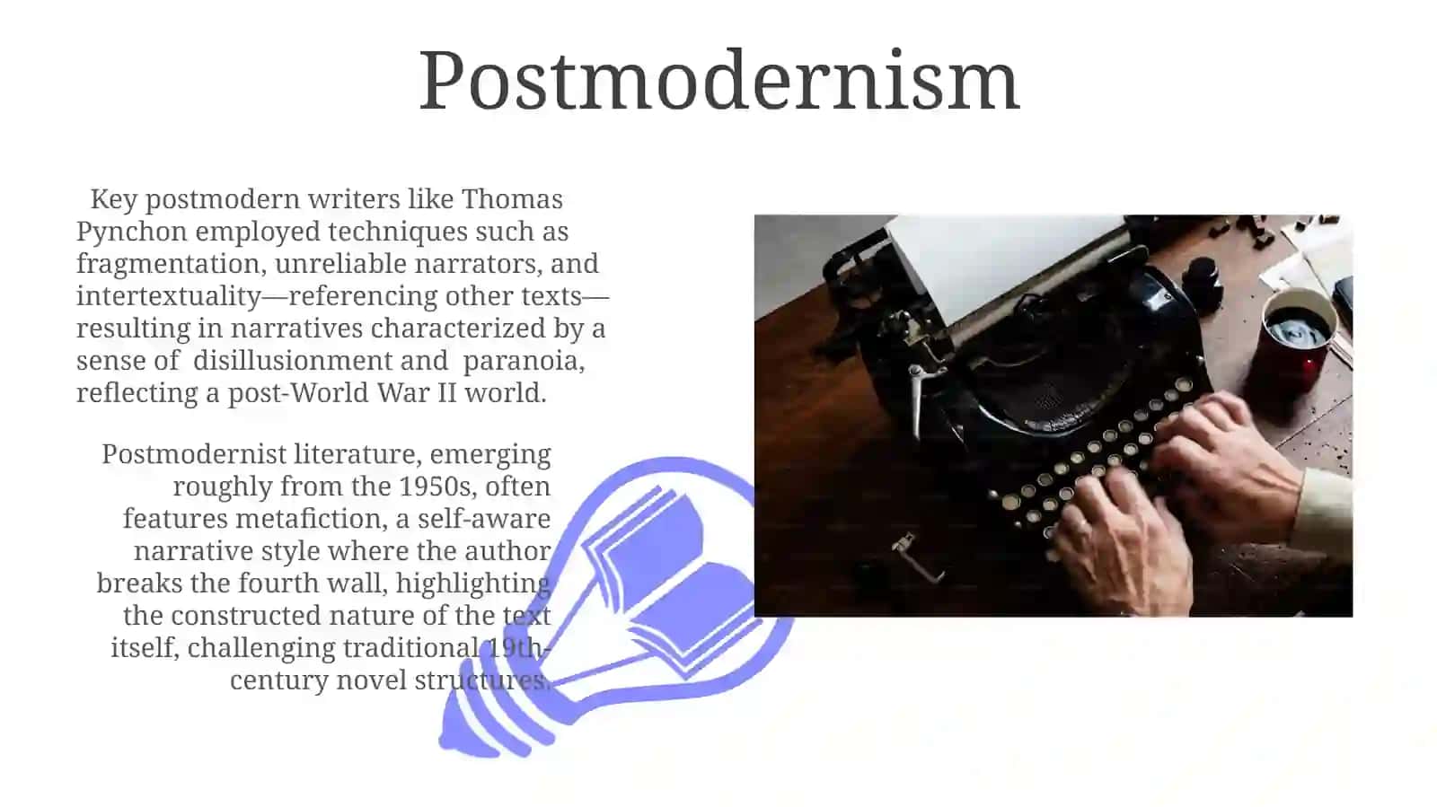English writers 3