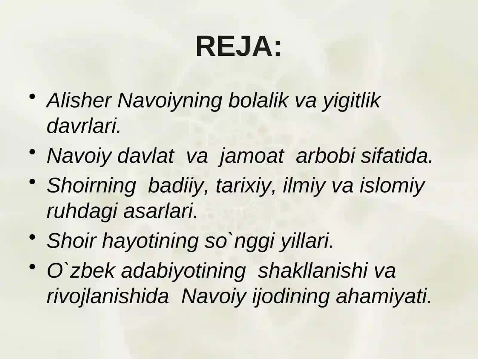Alisher Navoiyning O’zbek adabiy tili rivojlanishdagi o’rni 3