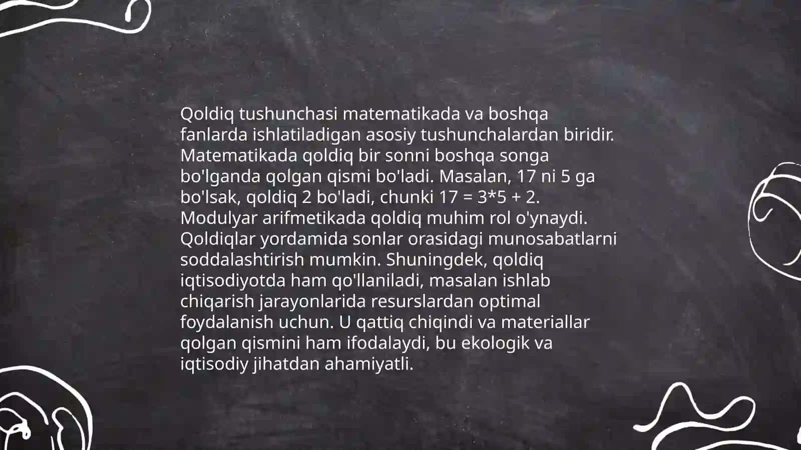 3-sinfda qoldiqli bo'lishni o'rgatish metodikasi 3