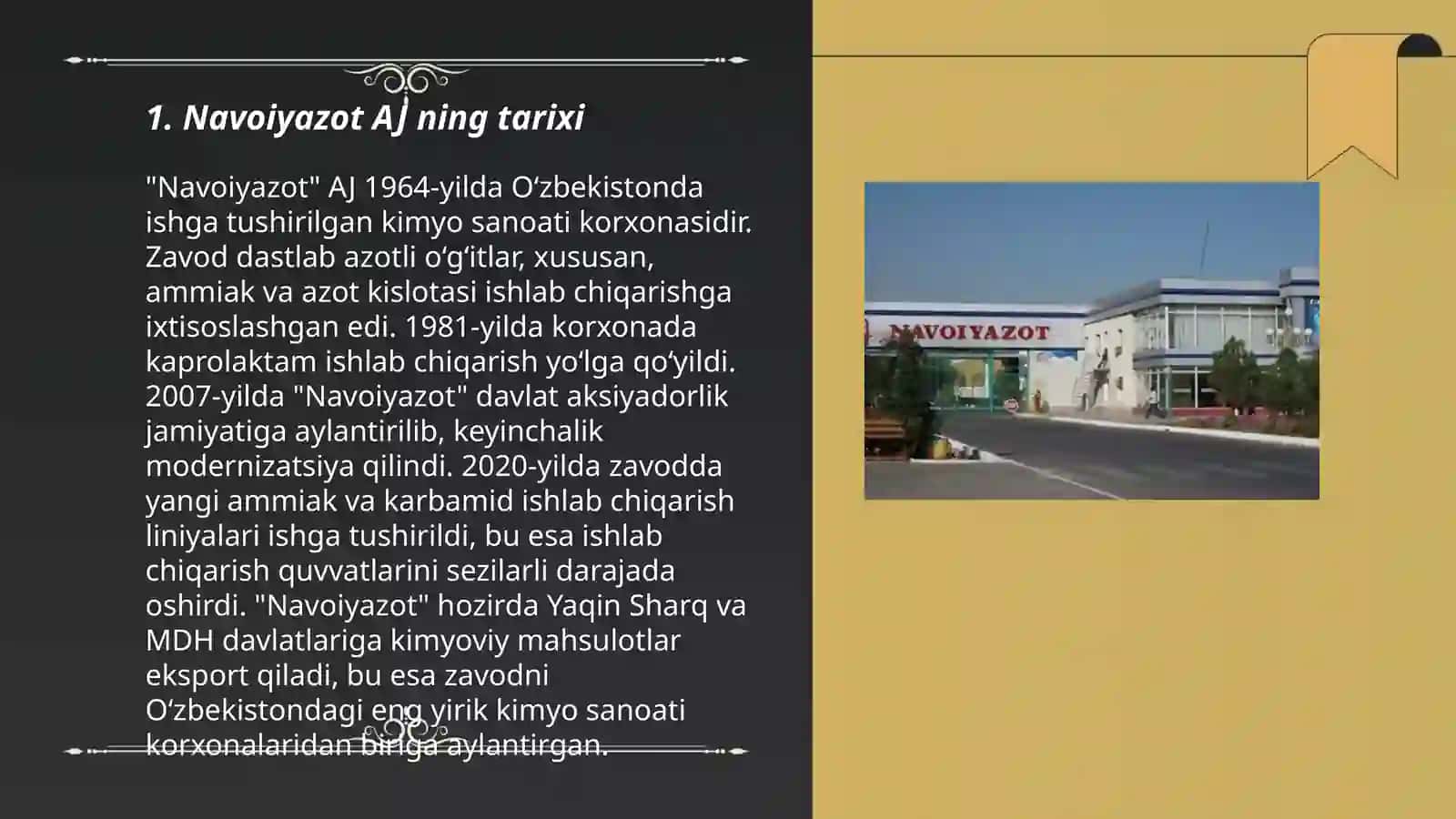 Navoiyazot AJ ning tarixi 3