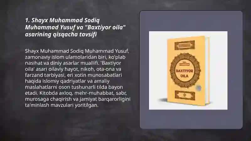 "Baxtiyor oila" 3