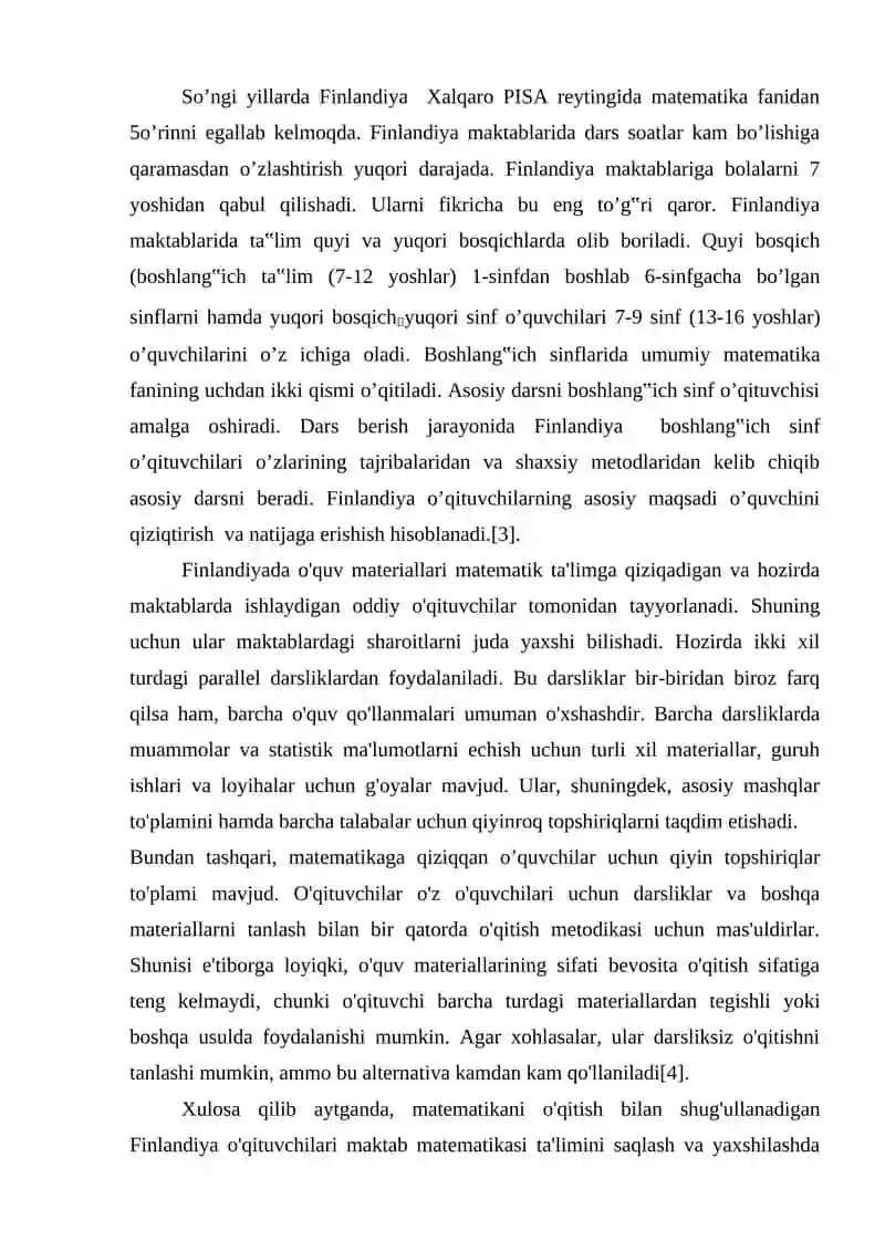 Finlandiyada Ta'lim Tizimi 3