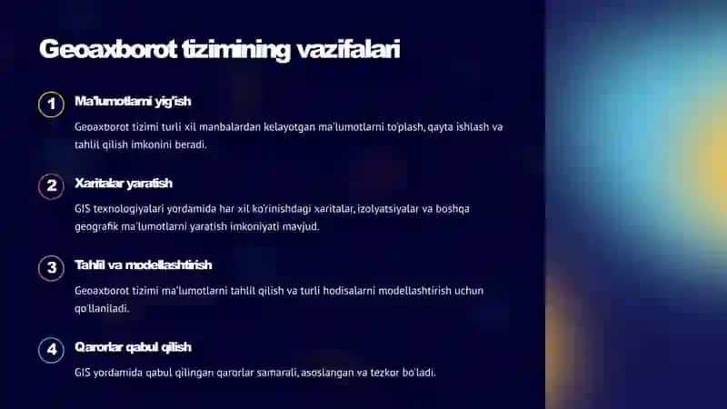 Geoaxborot tizimida Raqamlashtirish 3