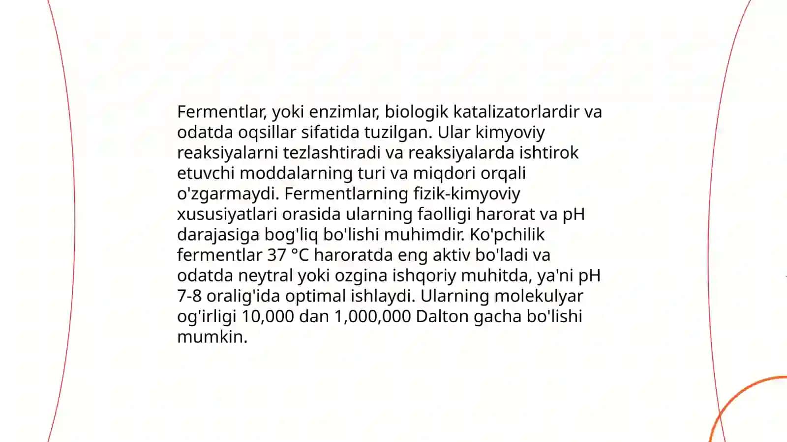 Fermentlar aktivligiga harakatning ta'siri 3