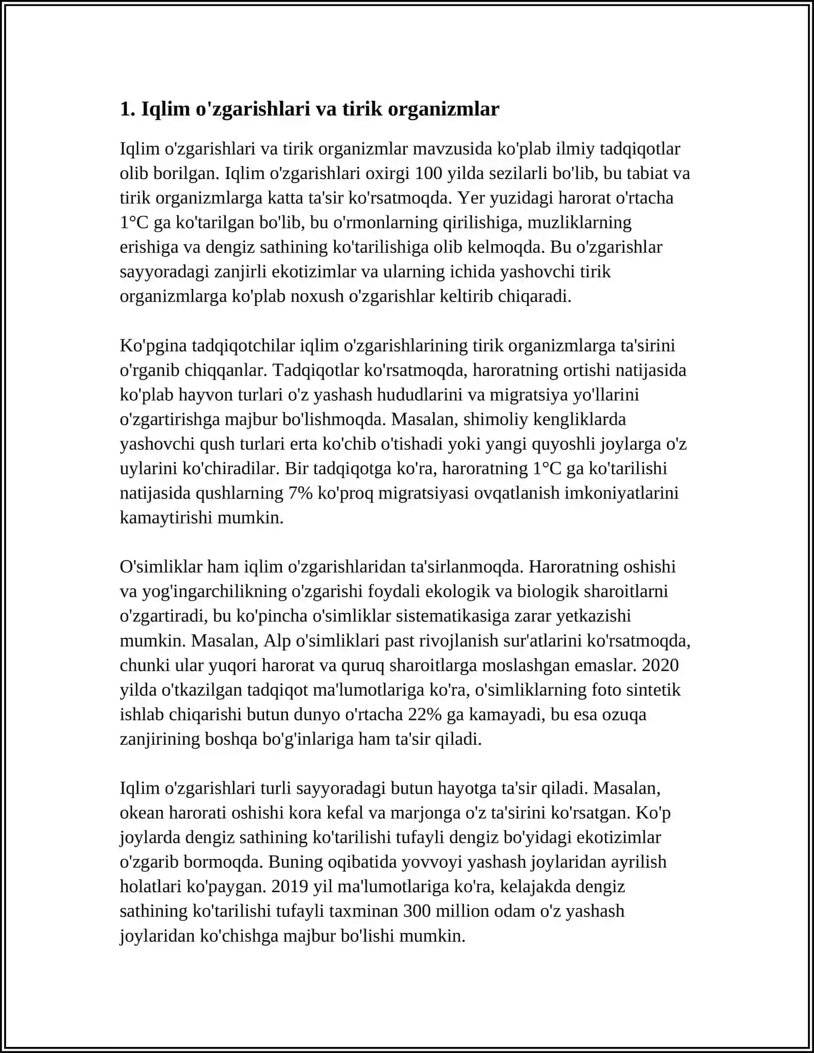 EKOLOGIK OMILLARNING TIRIK ORGANIZMLARGA TA'SIR ETISH MEXANZMLARI 3