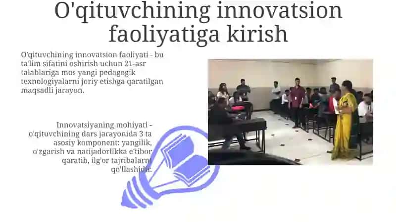 O'qituvchining innovatsion faoliyati 3
