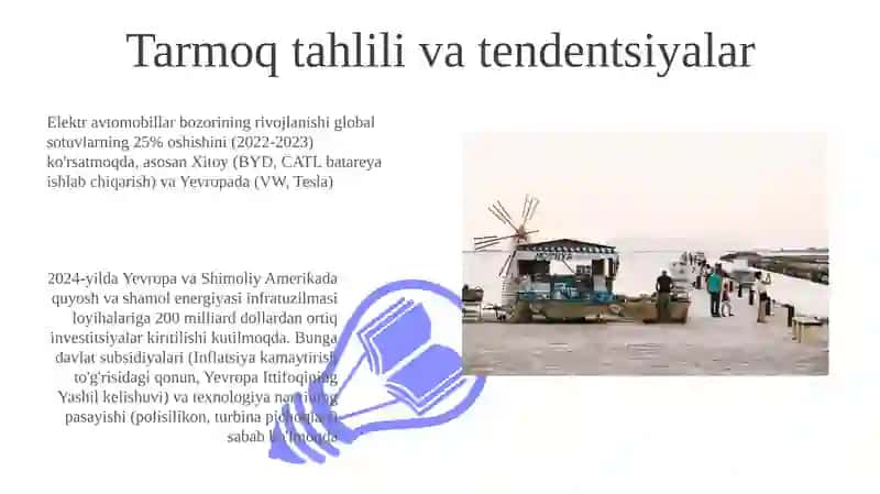 Tarmoq tahlili va tendentsiyalar 3