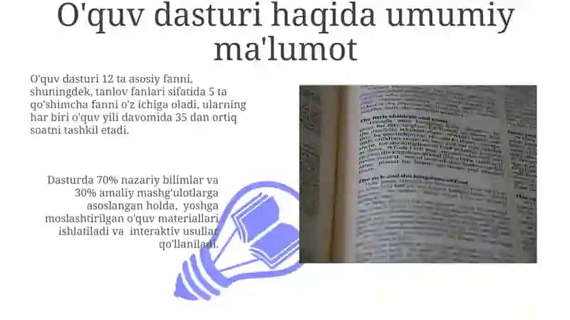 O'quv dasturi haqida 3