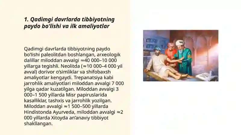 Qadimgi dunyoda tibbiyot va farmatsiya rivoji 3