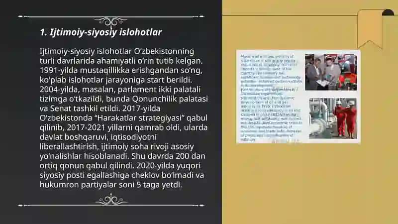 "Qayta qurish " yillarida Ozbekistondagi ijtimoiy-siyosiy vaziyat 3