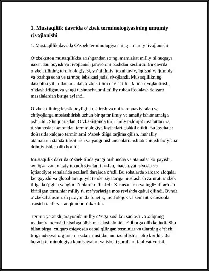 MUSTAQILLIK DAVRI O‘ZBEK TERMINOLOGIYASI VA LEKSIKOGRAFIYASI 3
