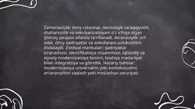 Zamonaviylik: an‘anaviylik va ilk bosma nashrlar 3