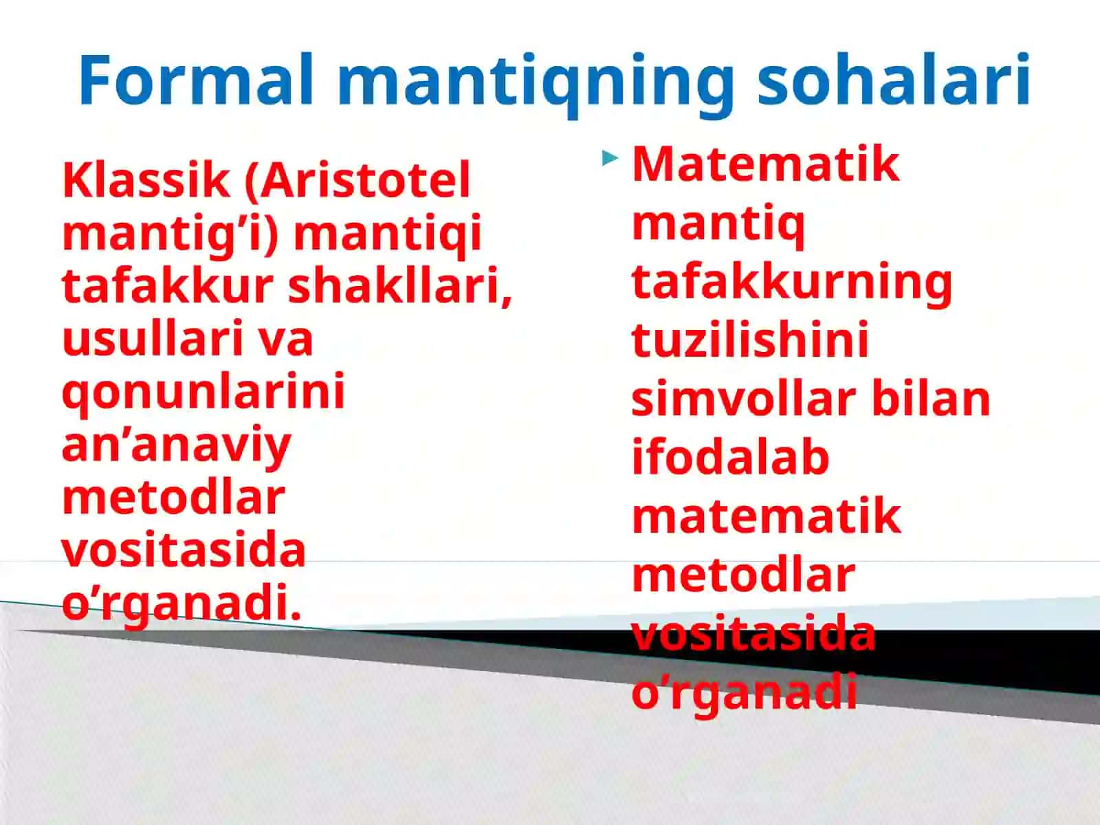 Formal mantiqning asosiy qonun-qoidalari 3