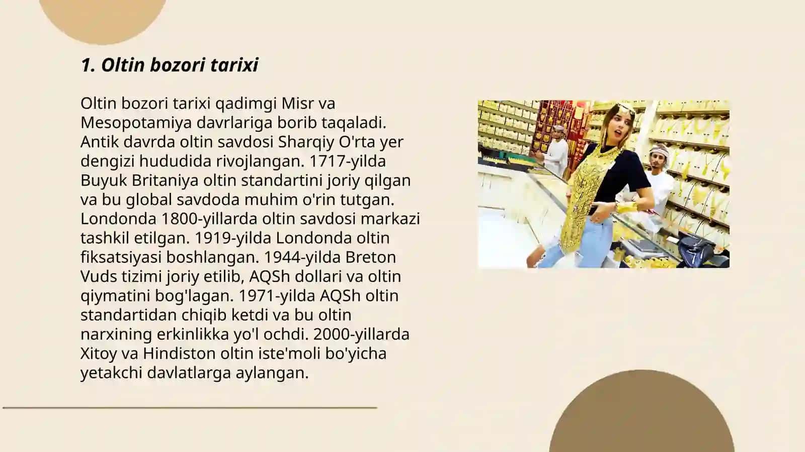 Oltin bozori 3