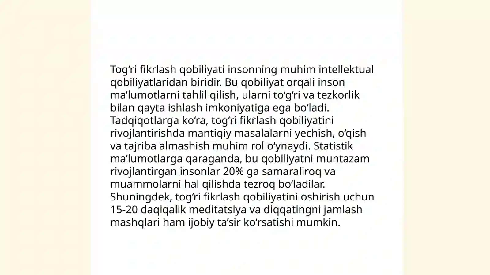 Soft skills-togri fikrlash axborotni tuzish 3