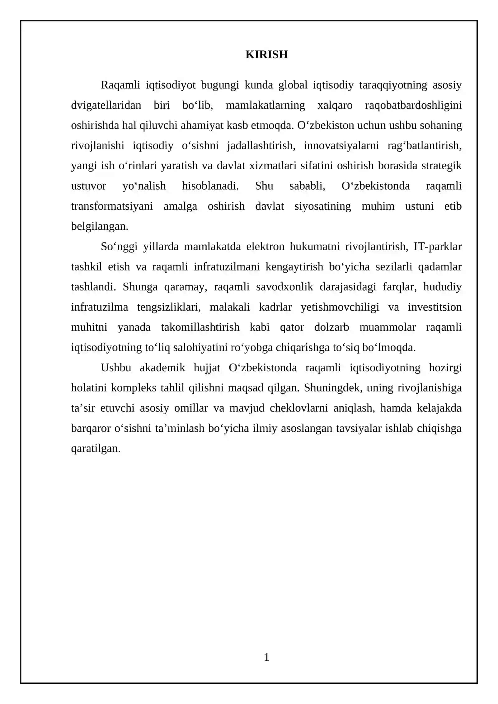 O'zbekistonda raqamli iqtisodiyotning rivojlanishi 3