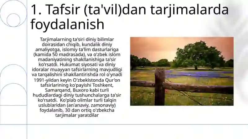 Qur'onning o'zbek tiliga tarjima qilinishi va tafsirlari 3