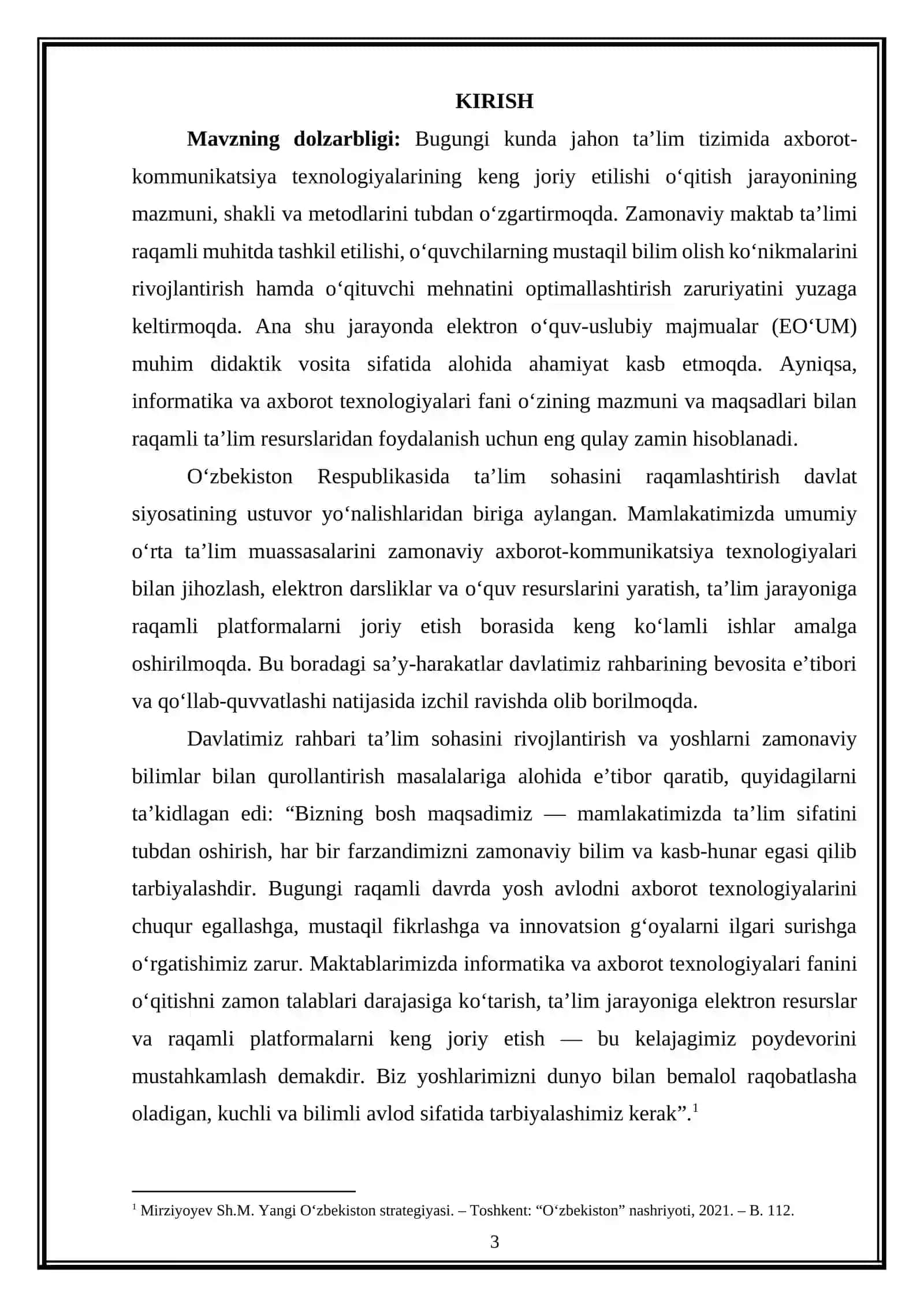 7-sinf Informatika va axborot texnologiyalari fanidan elektron o‘quv-uslubiy majmua yaratish metodikasi 3