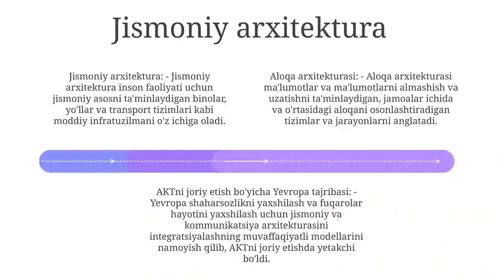Ittning Jismoniy Va Kommunikatsion Arxitekturasi 3
