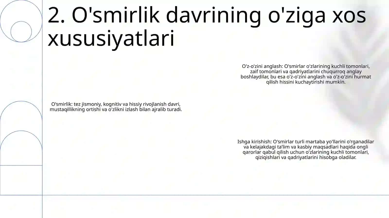 Yoshlik Davri Va Uning Òziga Xos Xususiyatlari 3