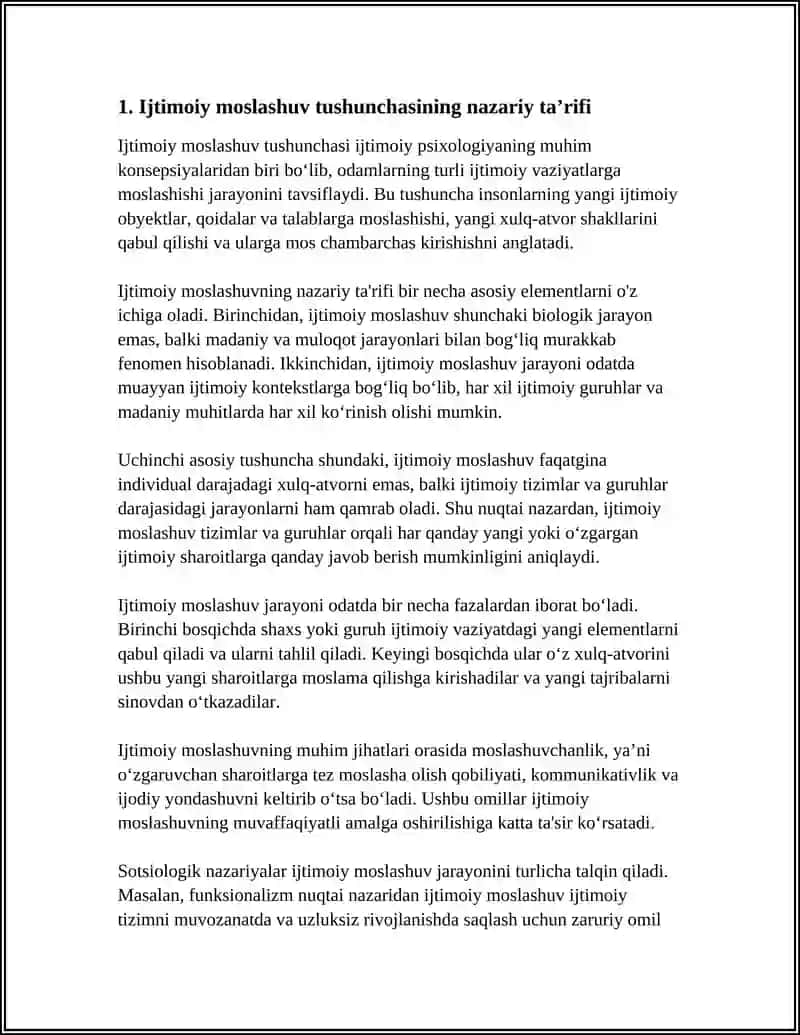IJTIMOIY MOSLASHUV TUSHUNCHASI VA UNING MAZMUNI 3