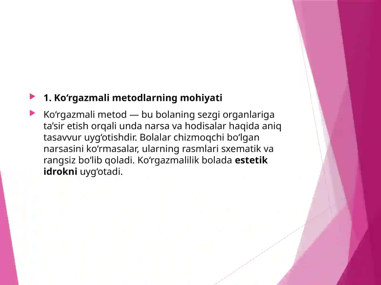 o`rgatishningko`rgazmalimetodusullari 3