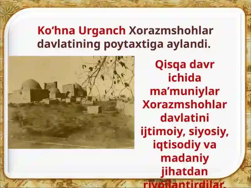Xorazm davlati va uning yuksalishi 3
