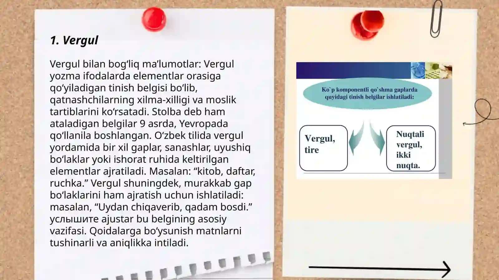 Ona tilida tinish belgilar 3