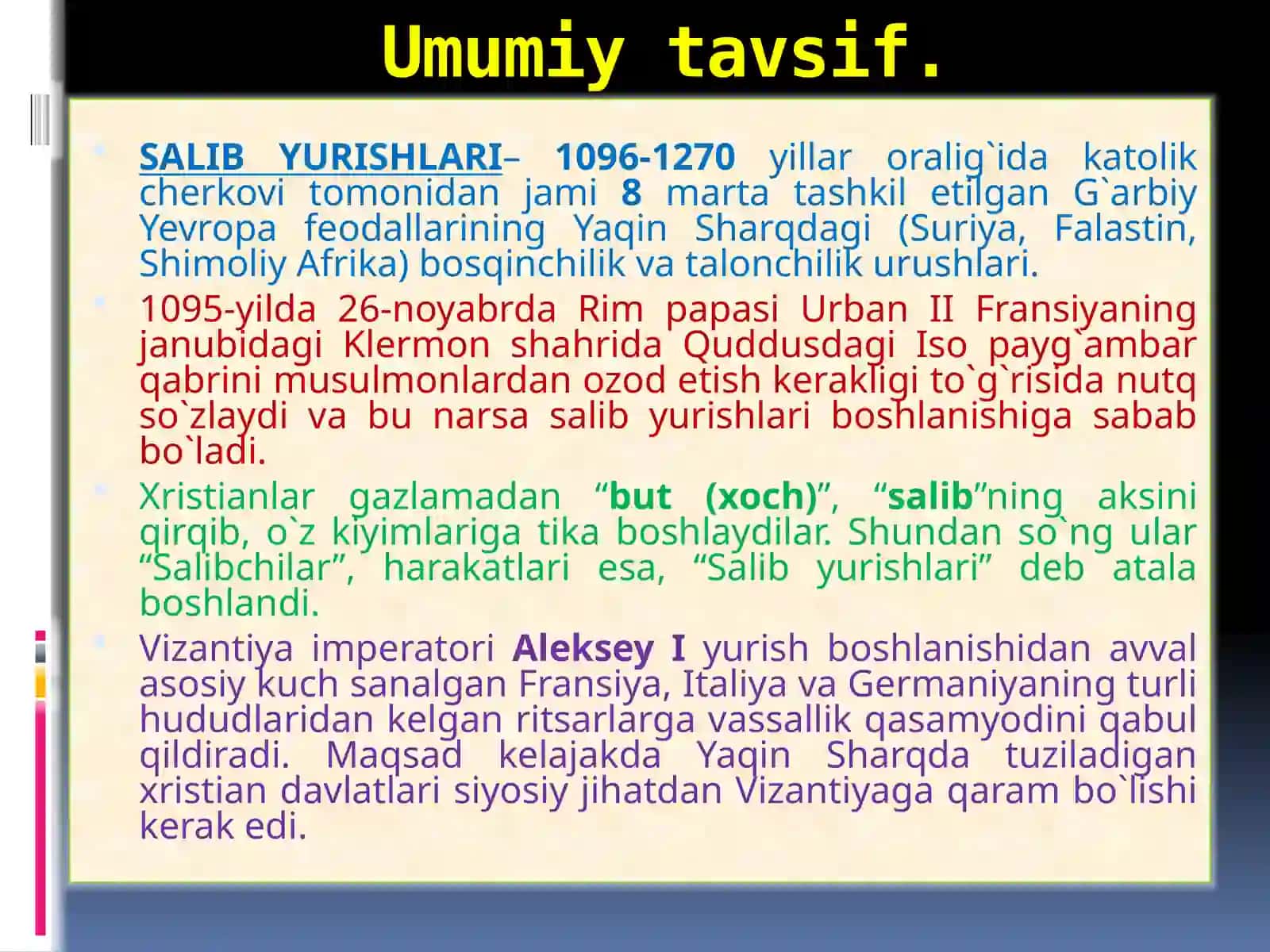 Salib yurishlari va uning oqibatlari 3