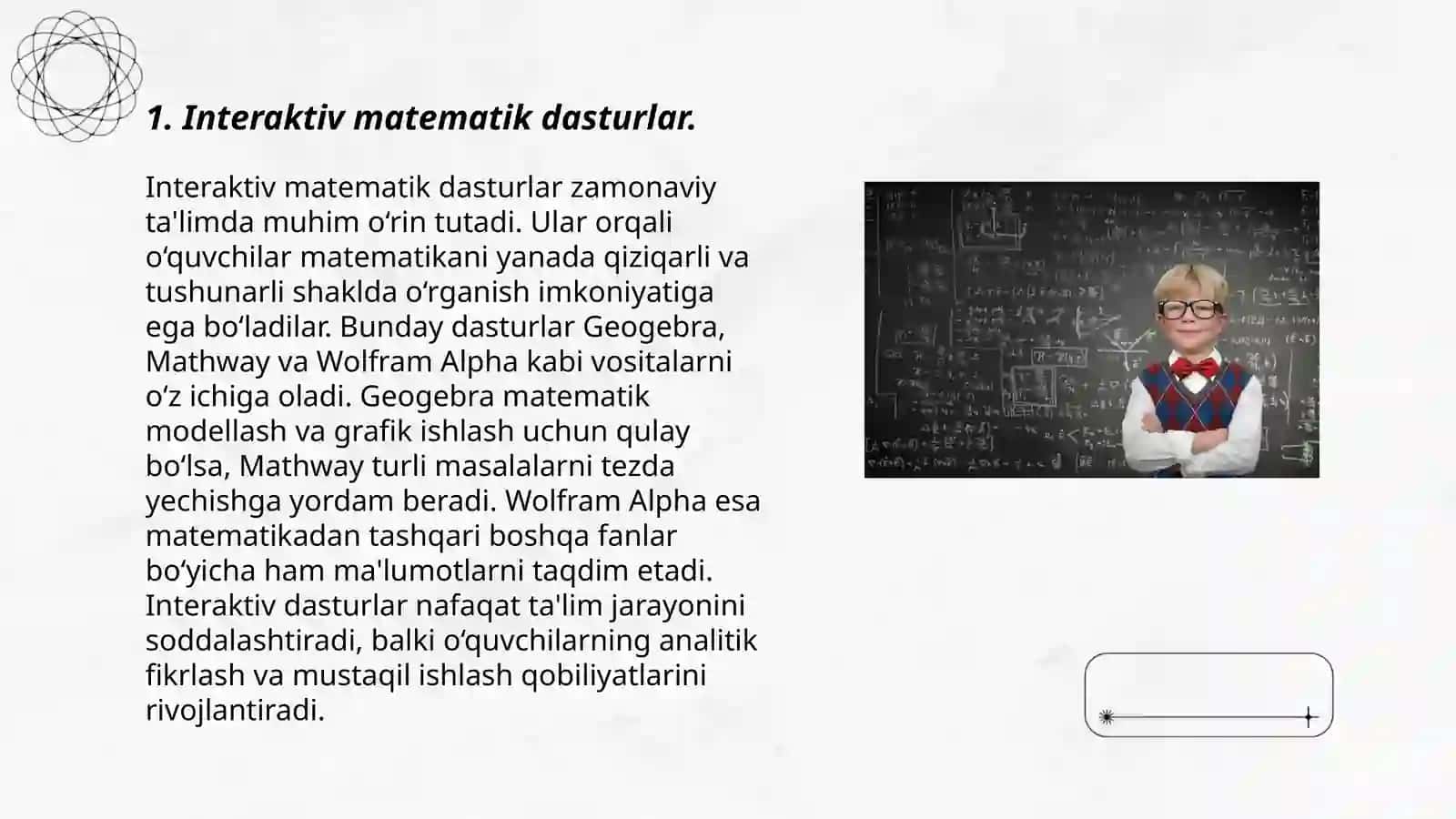 Interaktiv texnalogiyalardan foydalanish orqali matematik tushunchalarni mustahkamlash 3