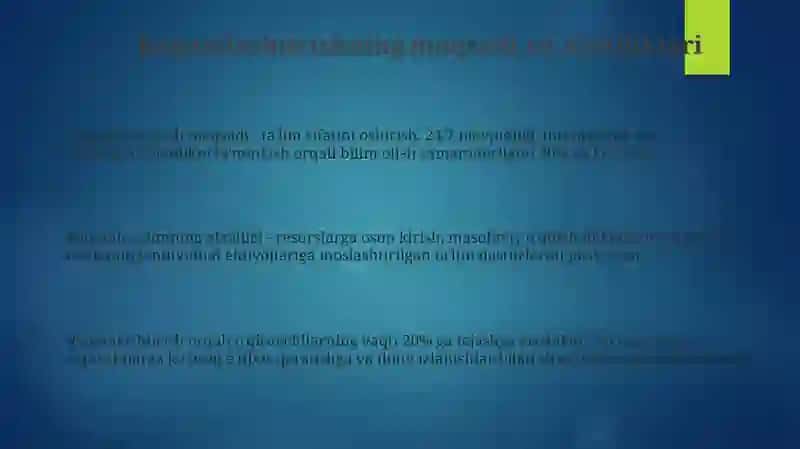 Ta’limjarayonining raqamli transformatsiyasi 3