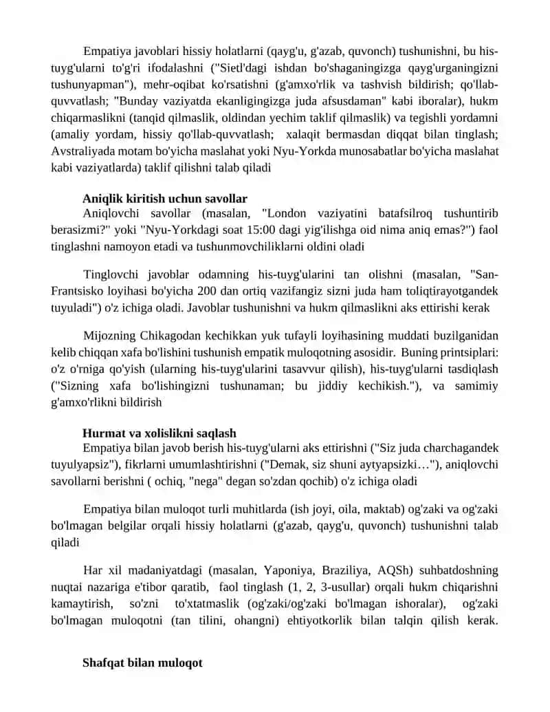 Empatik muloqot tamoyillari 3