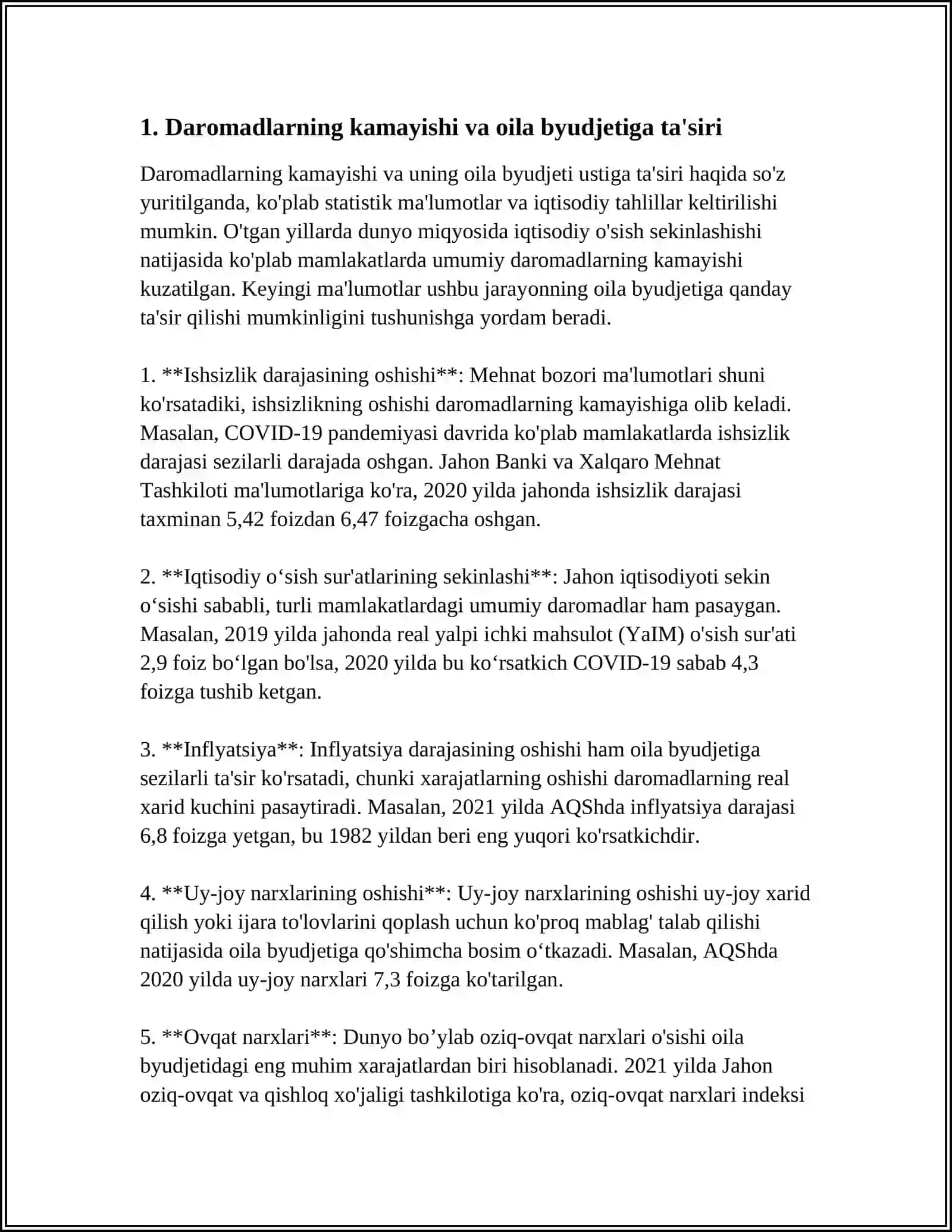 AHOLI TURMUSH TARZINING OĞIRLASHUVI 3