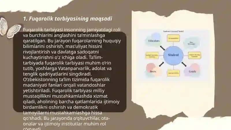 Fuqarolik tarbiyasining maqsadi vazifalari va metodlari 3
