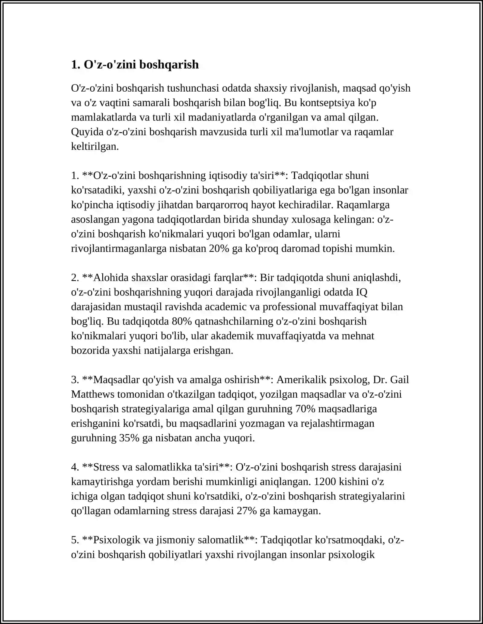 HISSIY IRODAVIY XUSUSIYATLAR. HISSIY IRODAVIYLIKNI OSHIRUVCHI OMILLAR 3