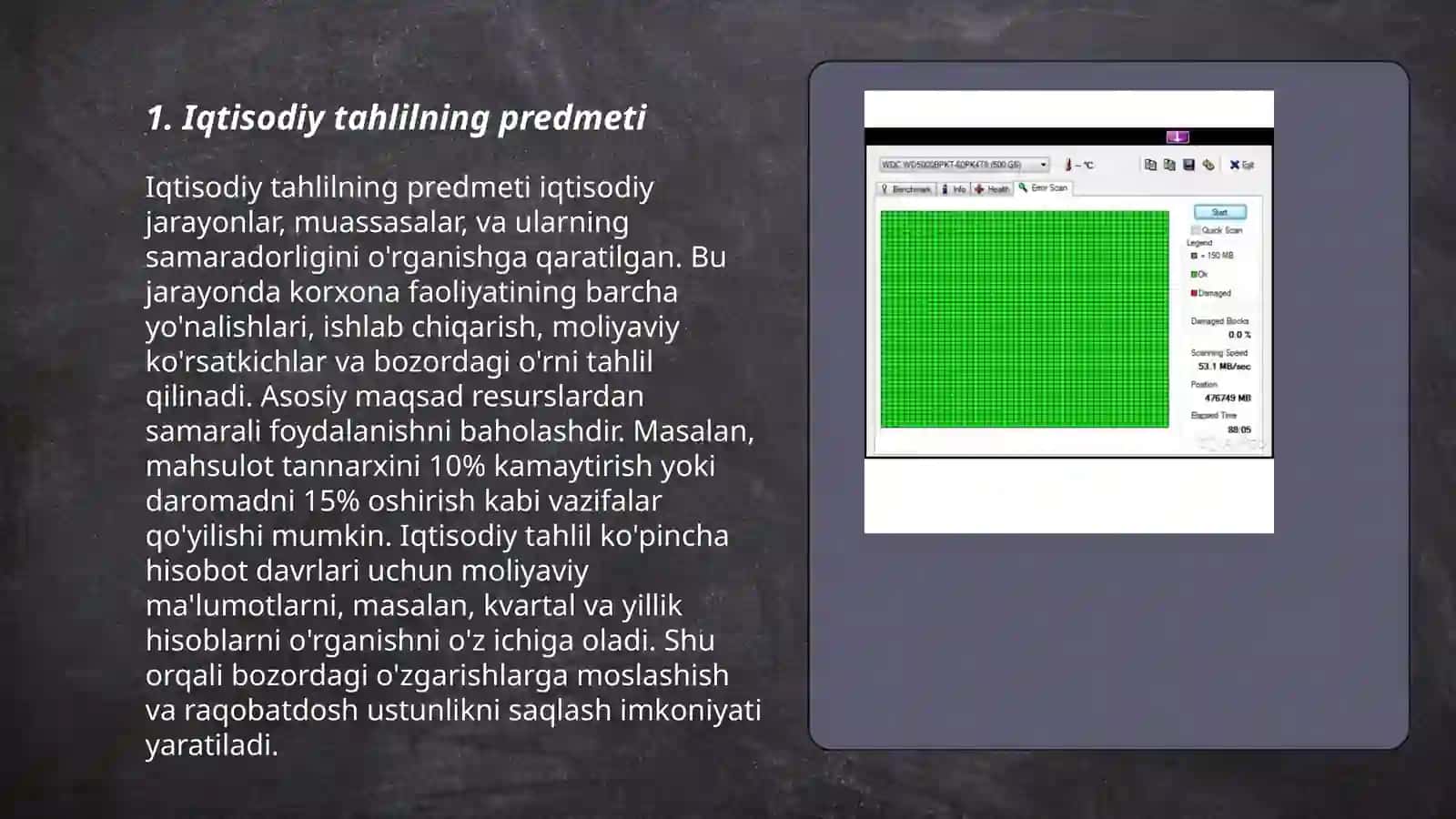 Iqtisodiy Tahlil Fanining Predmeti, Obyekti, Maqsadi, Vazifalari, Prinsiplari 3