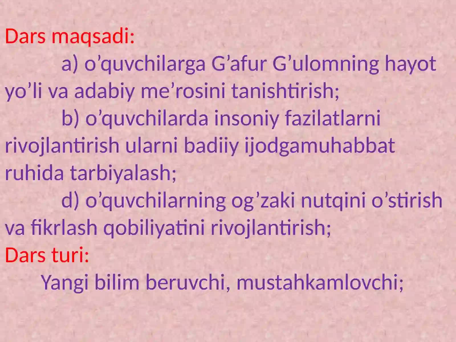 G’AFUR G’ULOMNING HAYOTI VA IJODI 3