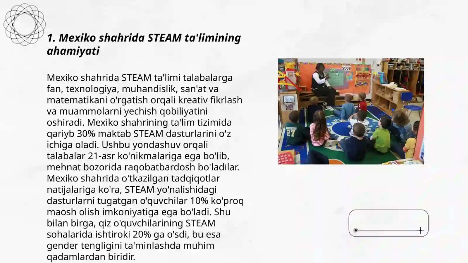 STEAM ta'lim tizimi Meksikada 3