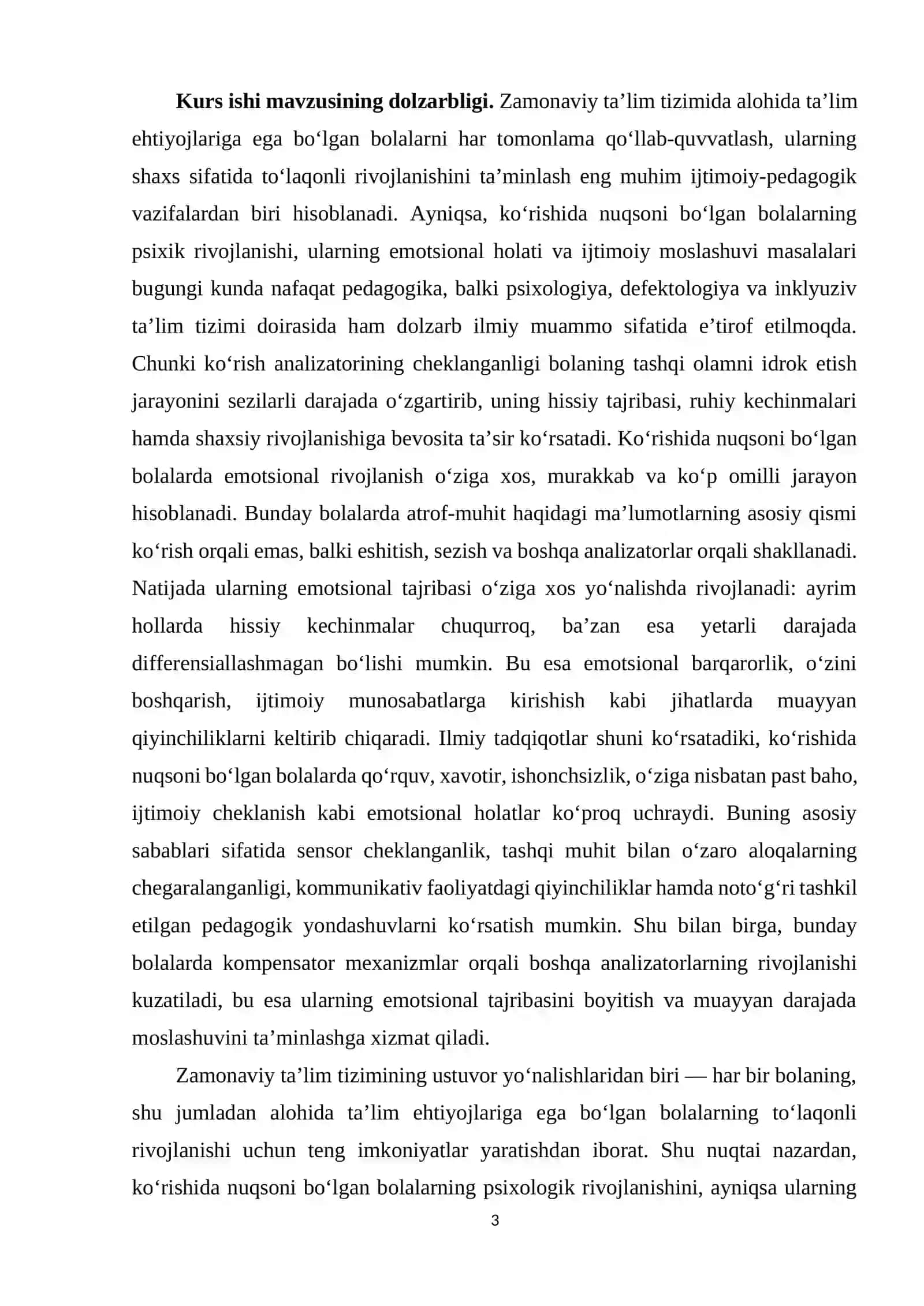 Aqli zaif bolalar korreksion-rivojlantiruvchi ta’limida individual yondashuvning o‘ziga xos xususiyatlari 3